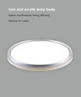 Tri Color LED Ceiling Light 48W Round Ceiling Lights For Living Room