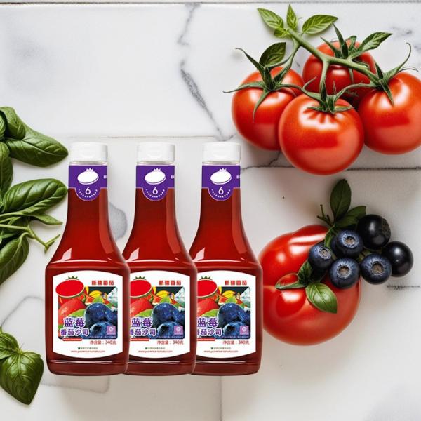 Salsa de tomate rojo triturado para guisos