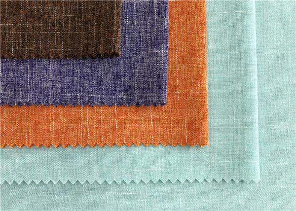 Bamboo Grain Soft Breathable Fabric 90% Polyester And 10% Rayon Water Resistant