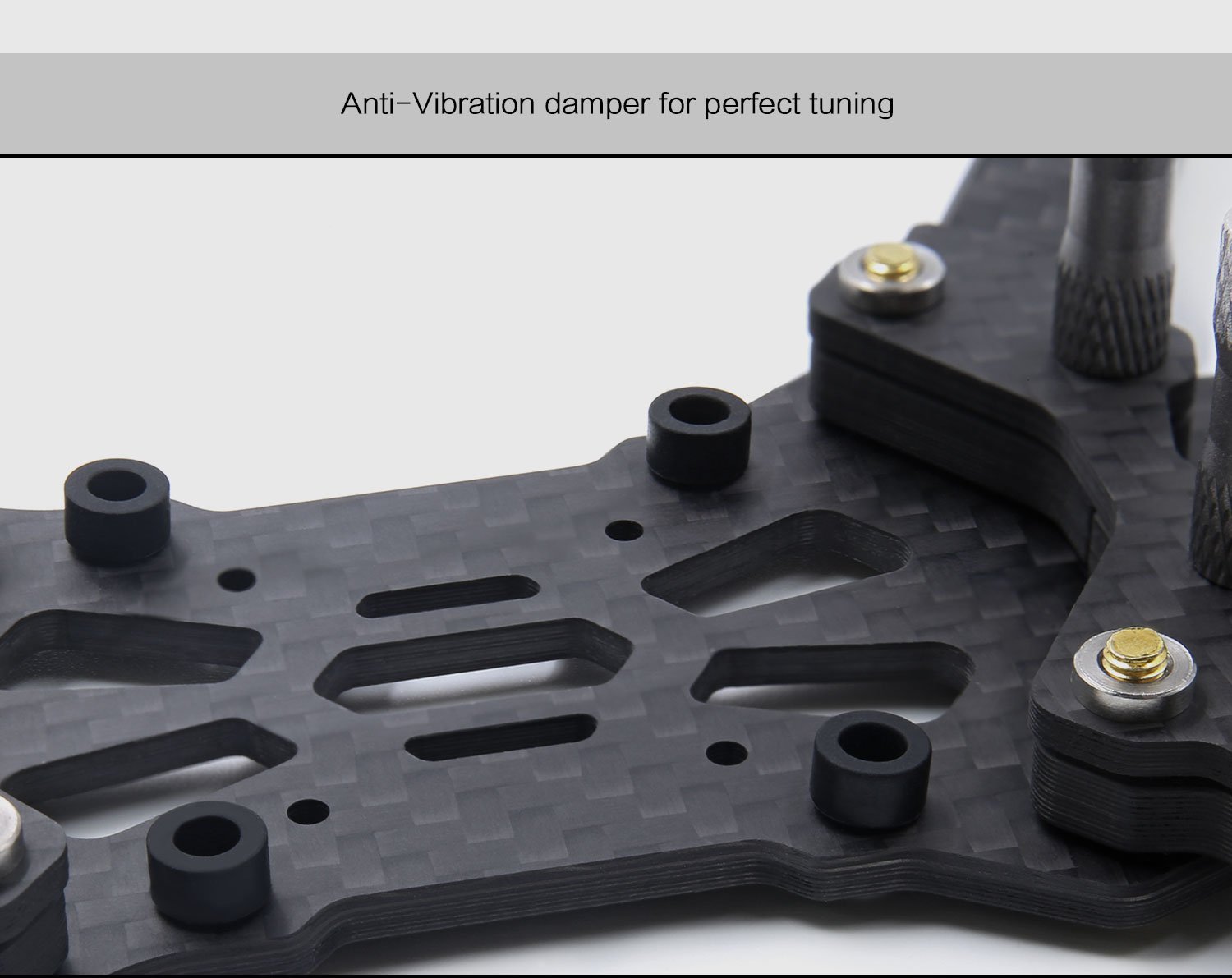 Racing FPV Drone Frame Carbon Fiber Quadcopter Frame Kit 8 Inch 9 Inch