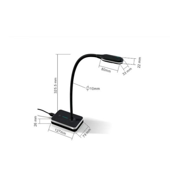 USB 2.0 Connection Visualizer Document Camera With And Built-in Microphone
