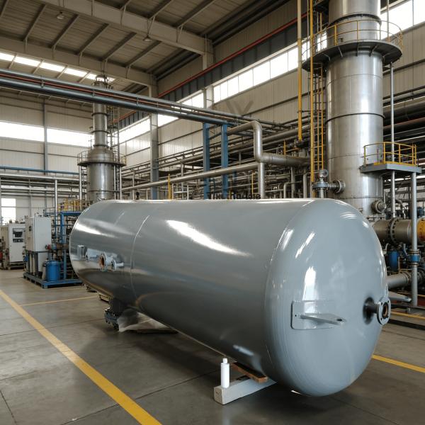 Stainless Steel Pressure Vessel with 0.1-10 Mpa Design Pressure and Customized Size for Chemical Storage