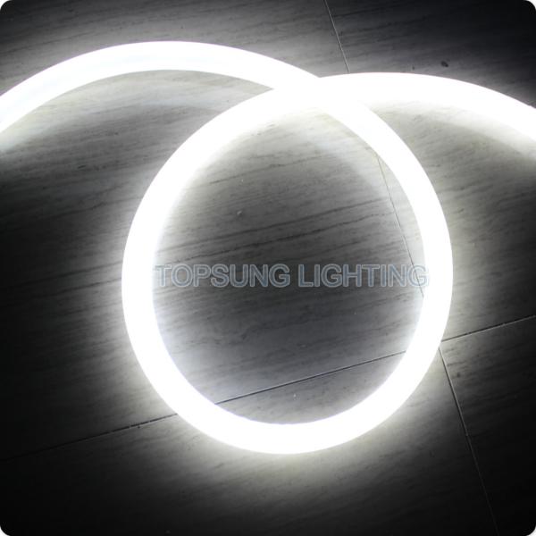 12v SMD 2835 Anyview 360度 ラウンド LEDフレックスネオン 16mm ラウンドネオンフレックスロープ 白