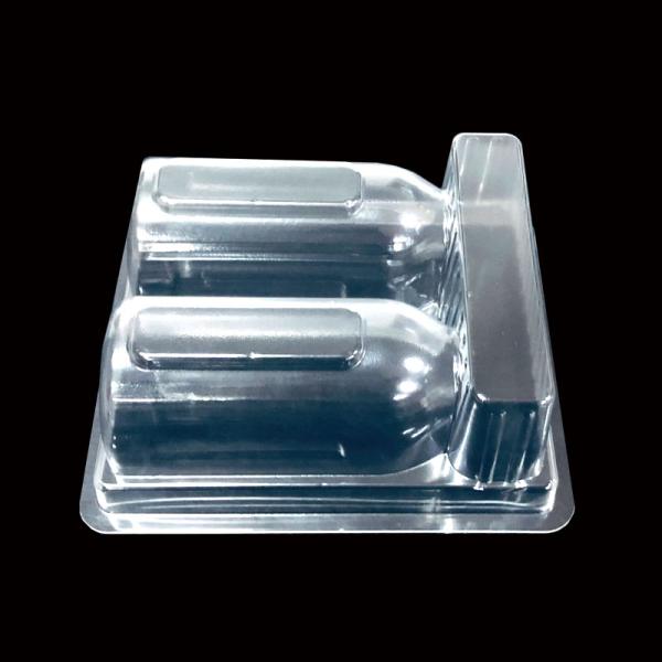 Transparent PET Full Face Seal Heat Seal Blister for Nose Sprayer Robust OEM Packaging