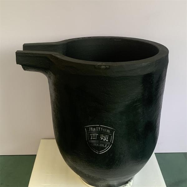 990,9% de pureté de cuivre fondant récipient de crucible rond avec une bonne stabilité chimique