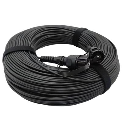 Field Optical Fiber Cable Patch Cord With ODVA Dual LC Connector