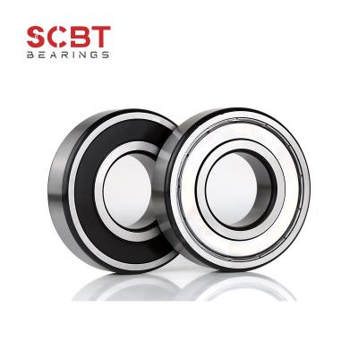 6405-2RS 6405-ZZ 6405-2RSN 25*80*21mm Rolamentos de esferas de ranhuras profundas de aço cromado