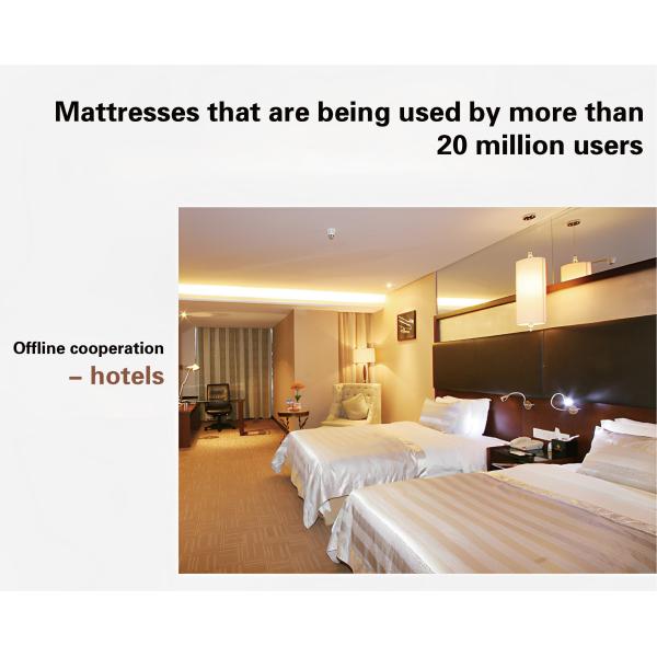 Non-Toxic Independent Pocket Spring Massage Knitted Cotton Breathing Fabric Furniture