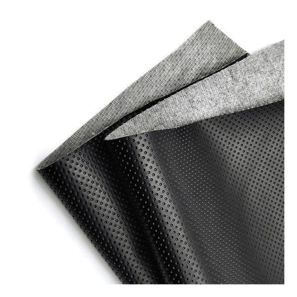 Wear Resisting Pvc Punched Leather Artificial Synthetic Leather Luggage Bag Chair Sofa Leather Fabric