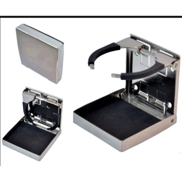 Stainless steelfolding cupholder for the caravan motorhomes adjustable cup bracket for the RV
