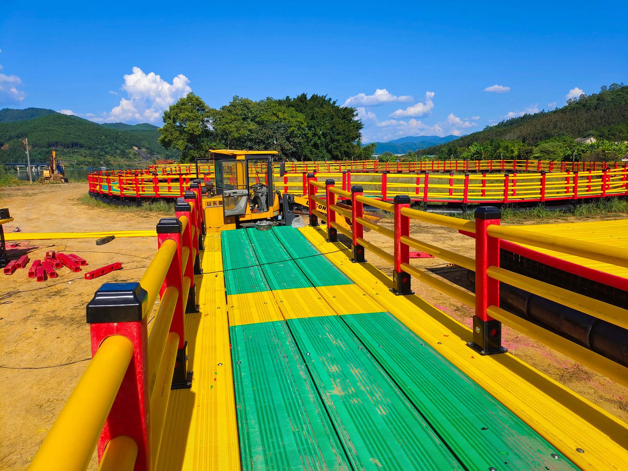 Your Water, Your Bridge — Premium HDPE Modular Floating Bridge Solutions