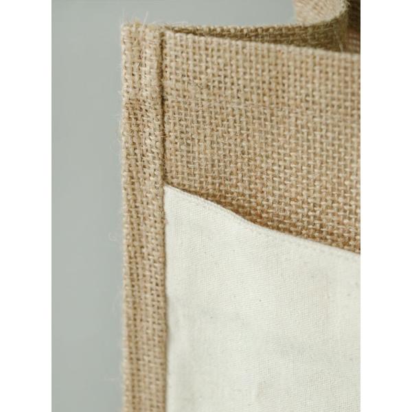 Зеленой джут персонализированный ручкой кладет естественным картины в мешки подгонянные цветом