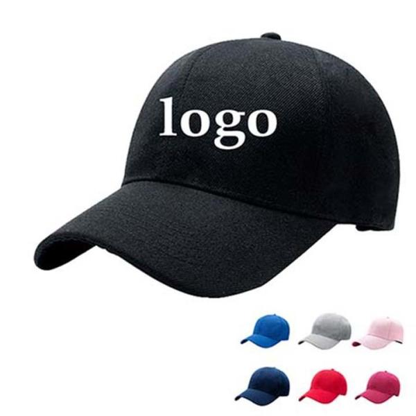 Woven Label Advertising Baseball Caps , 80g Lightweight red Sports Cap