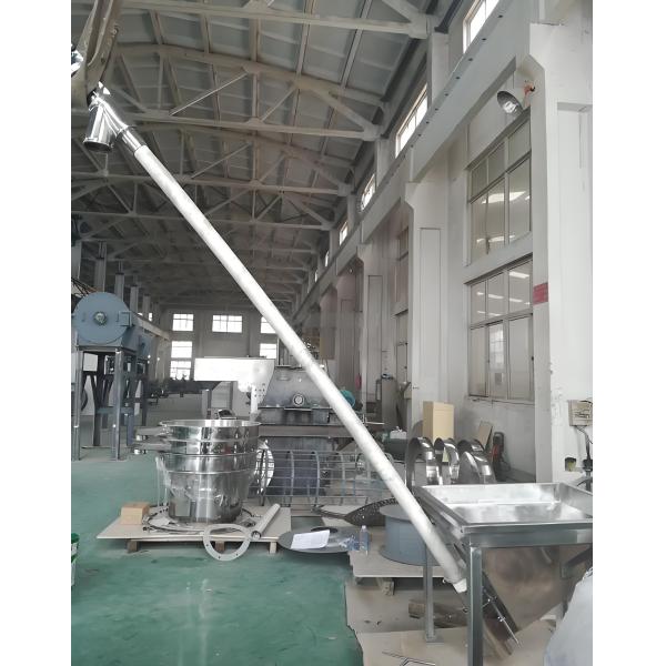 Pvc en polvo tubo flexible de plástico y aguja transportador de tornillo de resorte alimentador