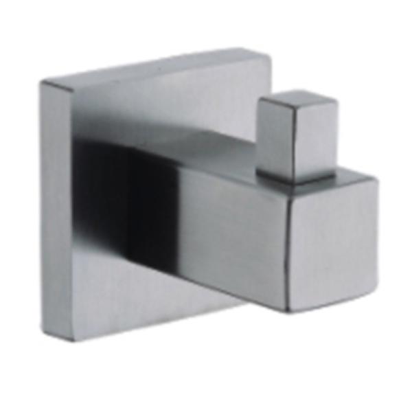 Square design Single Tumbler Holder SUS304 Stainless Steel Bathroom Accessories Wall mounted Brushed