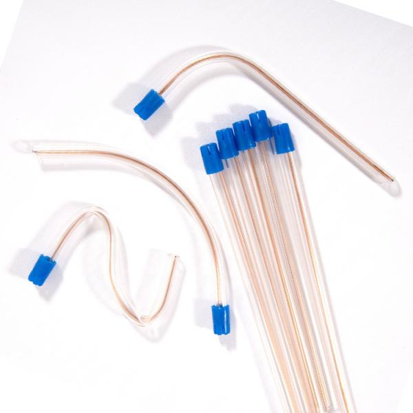 Dental Endodoncia Por Paquetes Metal Saliva Ejector with blue tip