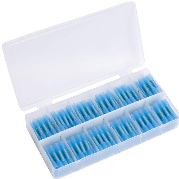 AWG 16 - 14 HDPE insulated wire connector , Heat Shrink Butt Connector Terminal Kit