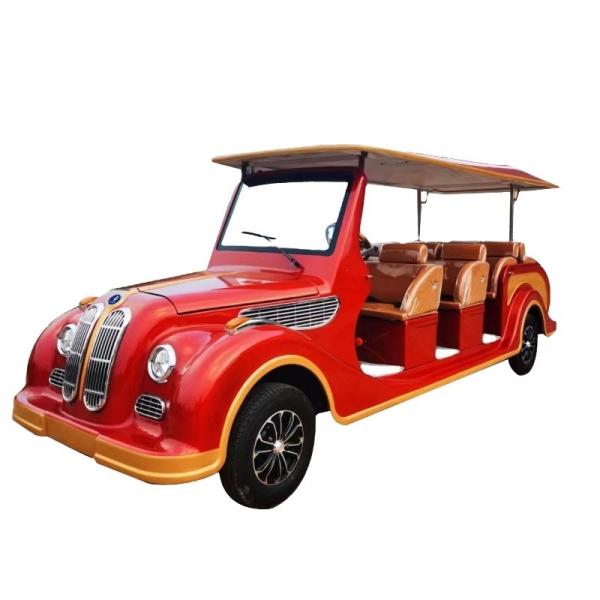 Electric Golf Carts GCC Vehicle Classic Vintage Car for Motor 3.5KW Grade Ability ≥25°