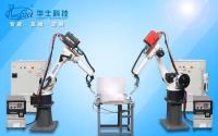 Machine robotique automatique de soudage par points de commande numérique par ordinateur avec le contrôle de logique programmable