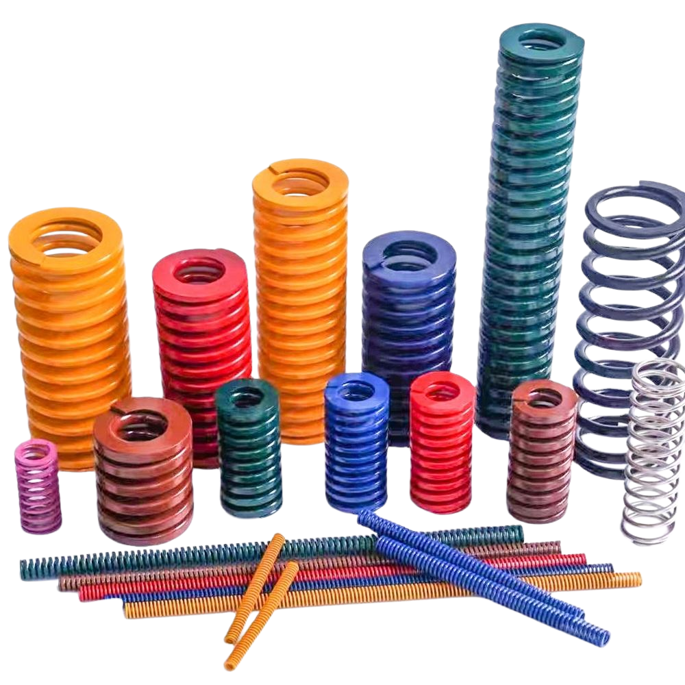 Rectangular Wire Compression Springs with High Load Capacity Superior Fatigue Resistance and Precision Manufacturing