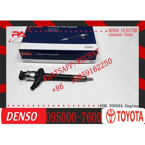 2AD-FTV Дизельное топливное впрыск ноздри 095000-7600 095000 7600 Общий рельсовый впрыск ноздри 0950007600 для Toyota