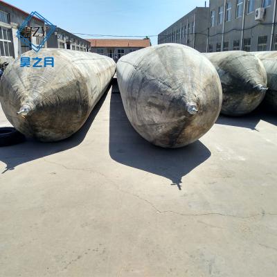 Rubber Boat Lifting Airbags Cord Fabric 0.05Mpa Marine Salvage Air Lift Bags