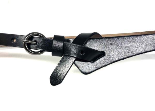 Cow Hide 1.3cm Womens Genuine Leather Belt For Dress