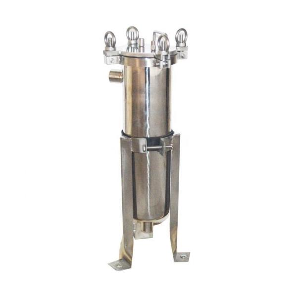 Stainless Steel Bag Filter Housing for Water Purification in Manufacturing Plant