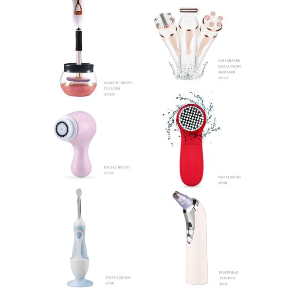 ABS TPR Ladies Personal Care Products Electric Head Body Massager