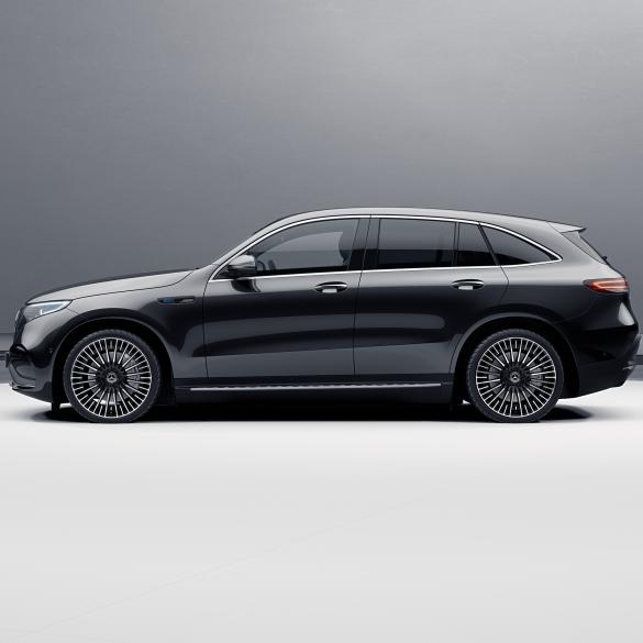 Cast Gloss Black 5x112 8J 21 Inch Alloy Wheels For EQC SUV N293