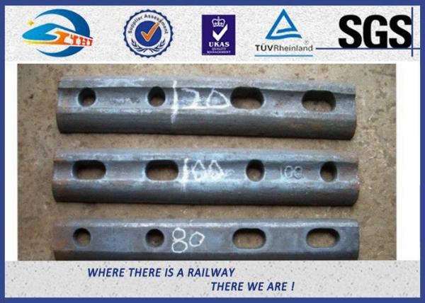 BS47-1 Standard Fishplate for BS80A Rail Track Railway Joint Bar With 4 holes