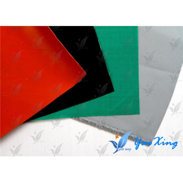 High Temperature Resistance Silicone Coated Glass Cloth , Silicone Coated Fiberglass Cloth