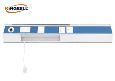 Hospital Wall Mounted Bed Head Unit 180cm Length Multi Functional Gas Supply