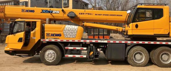 Used Heavy Equipment 2019 Year Truck Crane with 5-Section Boom