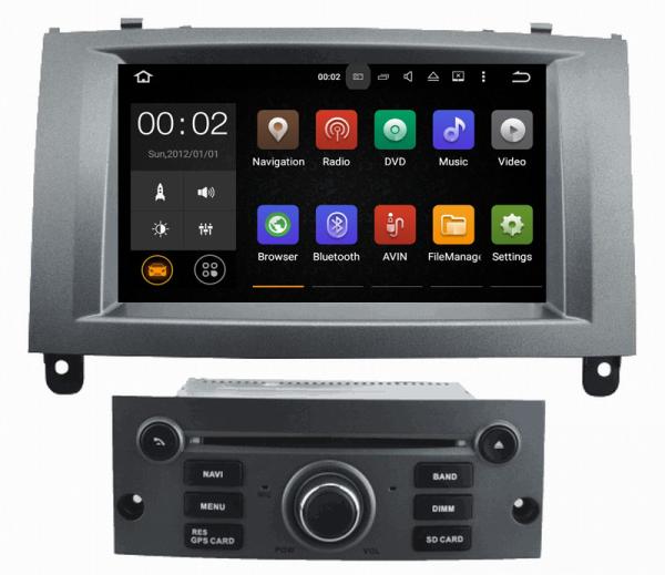 Ouchuangbo car audio 7 inch digital screen Peugeot 407 with gps navigation dual zone digital television (Optional)