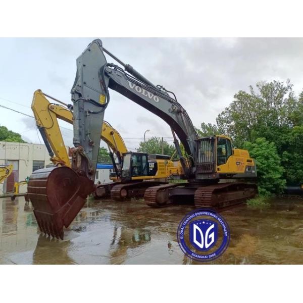 Ec380DL 38 тонн Использованный экскаватор Volvo с передовой системой контроля выбросов
