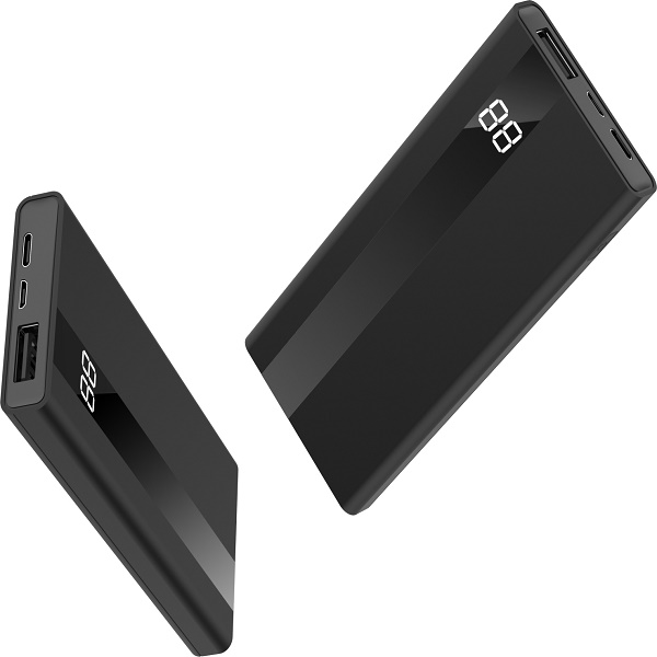 Digital Display 2A 116mm Power Bank Portable Charger 5000mAH