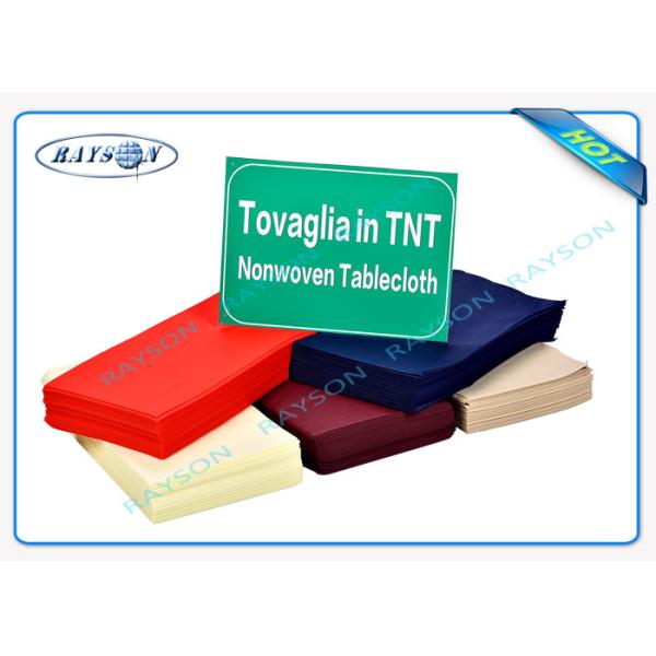 Полипропилен скатерти 45gsm Eco содружественный Non сплетенный устранимый