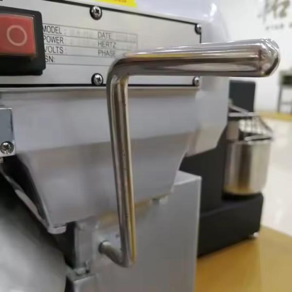 Cocina 5KG máquina de kneading de masa de acero inoxidable mezclador de cuenco de pieza eléctrica de mezclador de alimentos para panadería