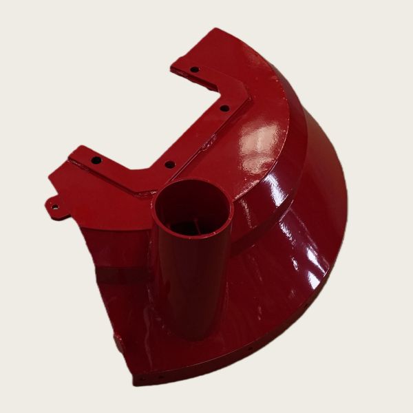 Steel Material Sweeper Brush Guard with 16kg Weight and Arc-Shaped Design for Dust Suppression and Debris Control