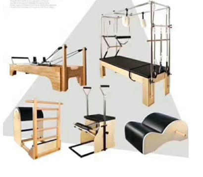 ISO9001 Pilates Exercise Equipment Wood Pilates Reformer OEM ODM