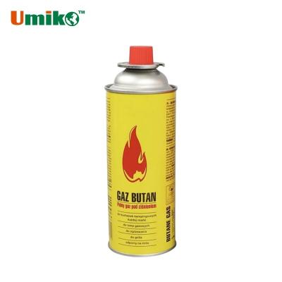 120g/220g/227g/250g Butane Camping Gas Bottle Clean Burning Gas Butane Can
