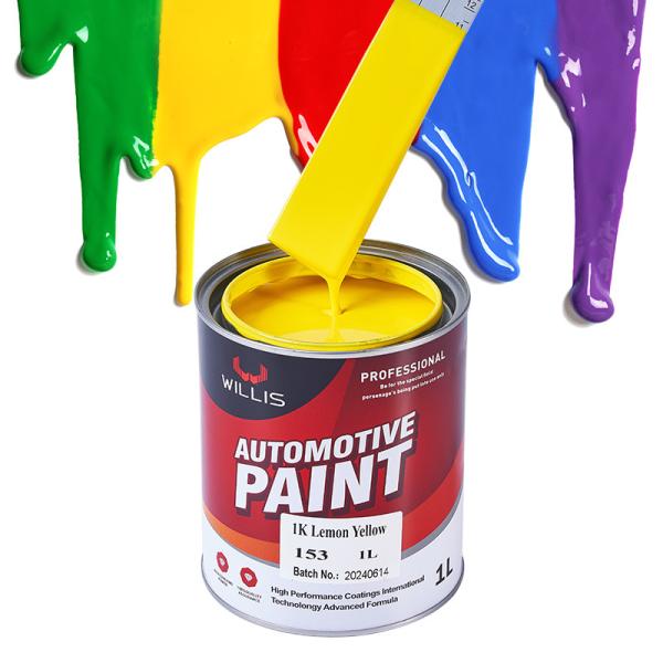 Auto Refinish Odm Multicolor 1k Car Paint para revestimento de edifícios