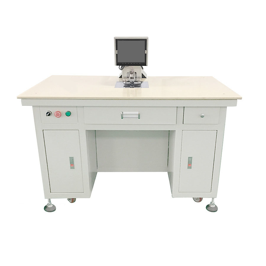 SLT15 Semi-auto CCD Guide Hole Punching Machine For PC Polycabonate