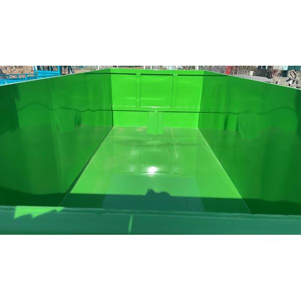 Heavy Duty Hook Lift Bin 10CBM 15CBM 20CBM For Scrap Metal / Demolition