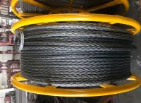 corda de fio de aço de torção de 18mm anti para a linha aérea empacotada amarração de dois condutores