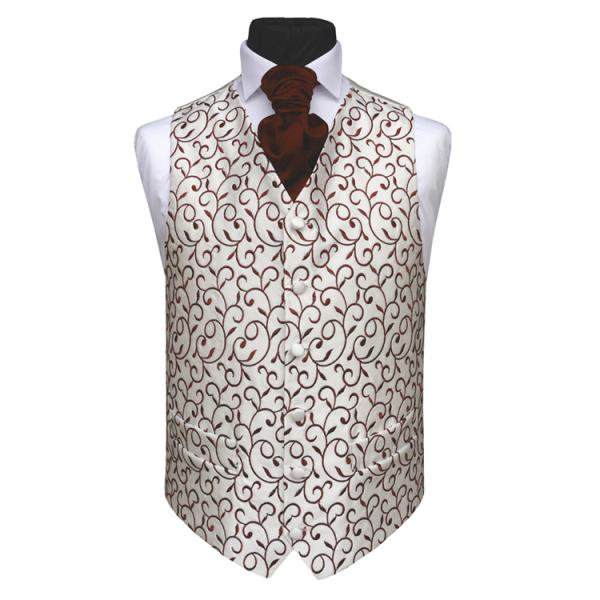 Colorful paisley new fashion styles waistcoat for gentleman