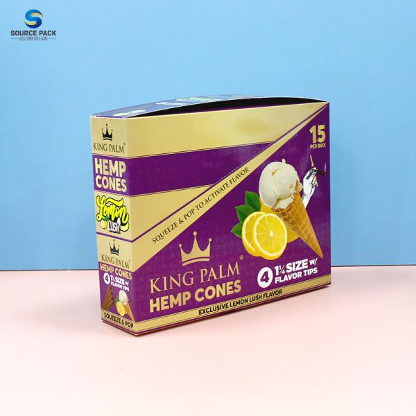 350-400 г Картонные коробки с сигарами с печатью логотипа и дизайна