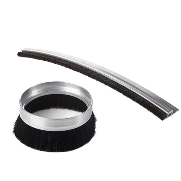 Dustproof PVC Flexible Nylon Strip Brush Mohair Weather Pile Seal For Windows