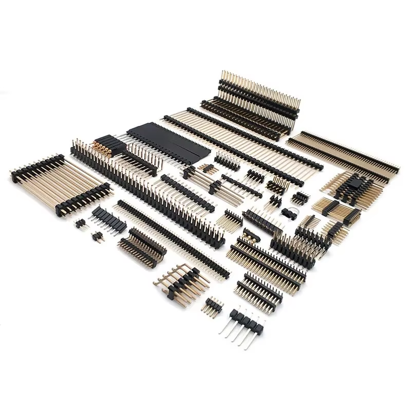 7-PIN Fingerprint Lock Battery Holder Connector 2.0mm Spacing Insert Blade PBT Material Phosphor Bronze Contacts